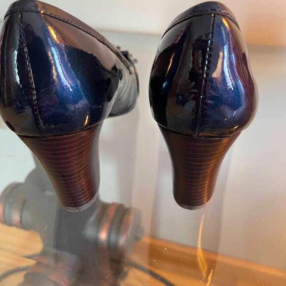 Sole Navy Patent 8.5 new - Picture 3 of 7